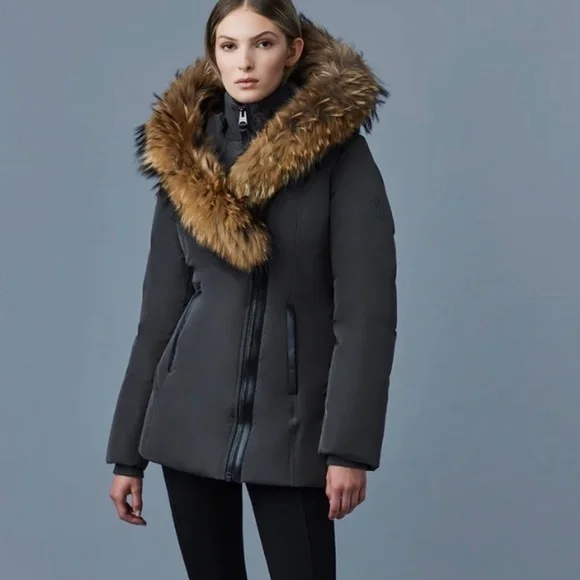 Mackage black women’s winter jacket